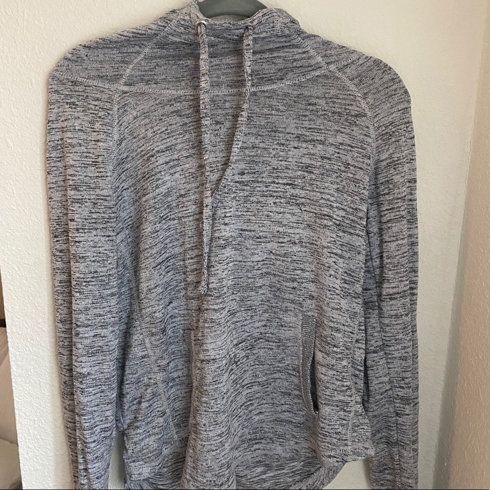 Lightweight grey hoodie